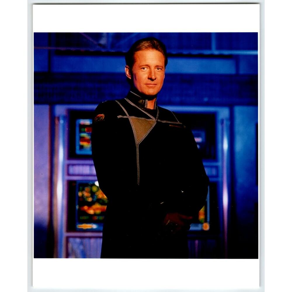 1990s Star Trek Deep Space Nine Press Photo of Commander Sisko